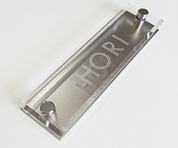 【MOA】ステンレスマット / フーツラ (ローマ字)